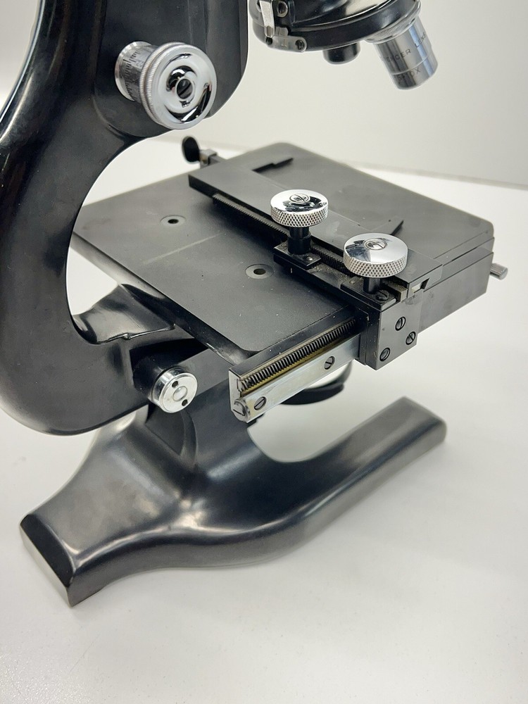 American Optical Spencer Microscope Vintage AO 1 Objectives Unknown Year