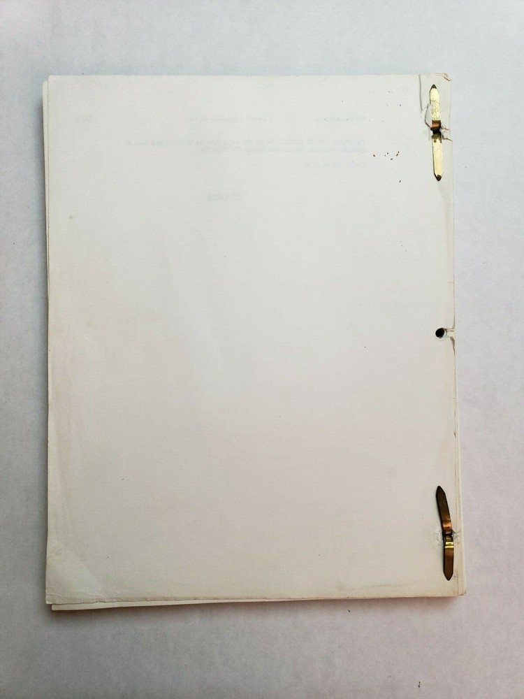 PENN & TELLER GET KILLED / Penn Jillette & Teller 1987 Screenplay PLAYING PRANKS