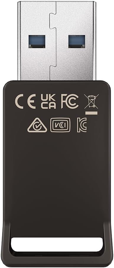 PNY Performance Prime™ USB 3.2 Gen 1 microSD Flash Memory Card Reader, Gray