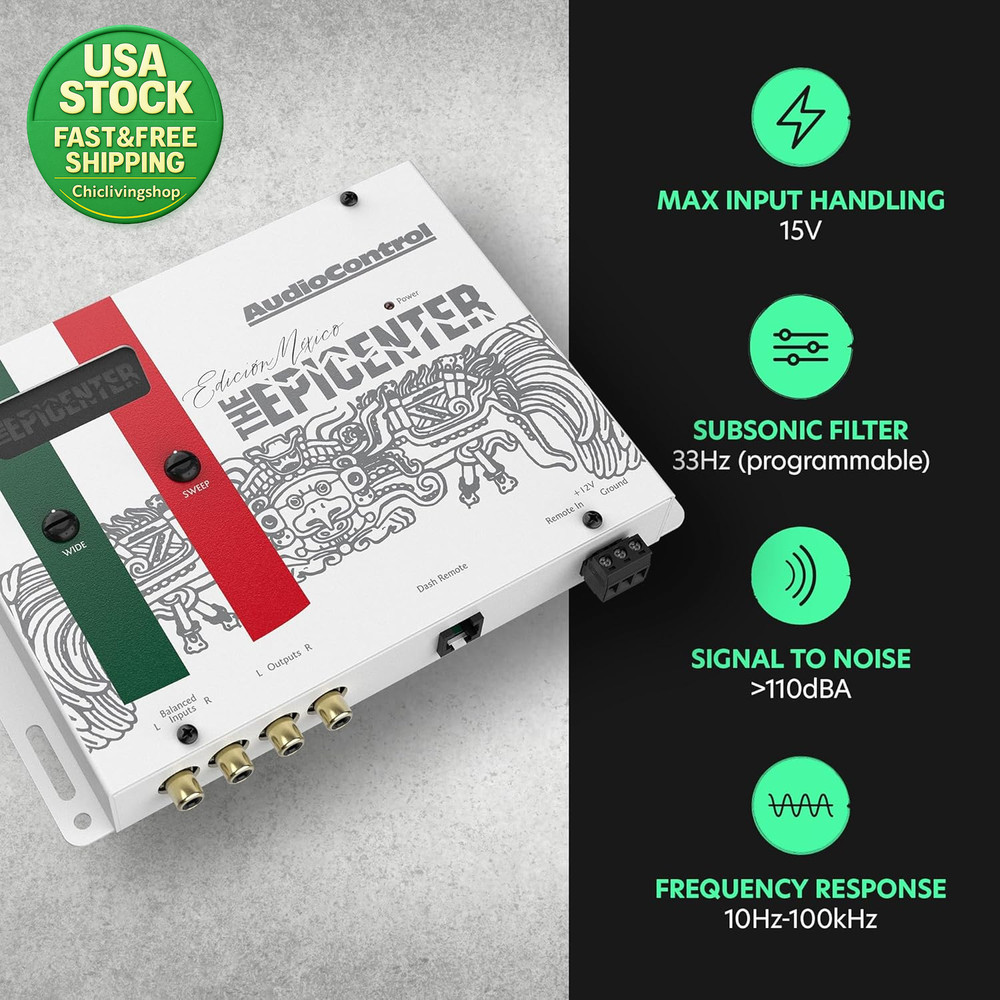 EPICENTER Mexico Edition Digital Bass Restoration Processor With