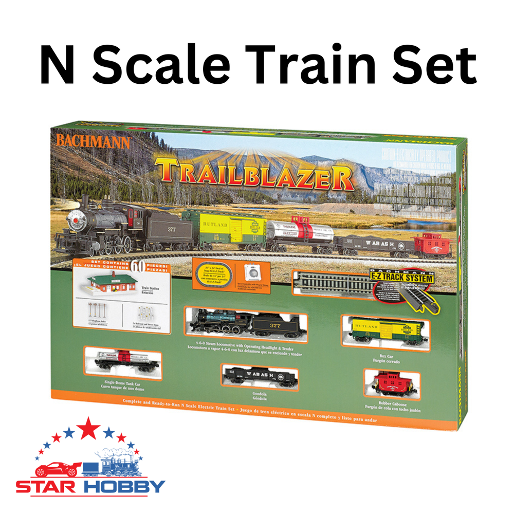 Bachmann 24024 N Scale Train Set Trailblazer NEW