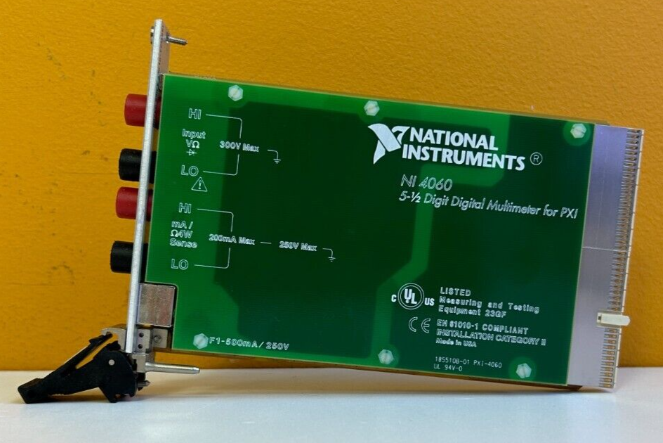 National Instruments PXI-4060 PXI Interface, Digital Multimeter Module. Tested!