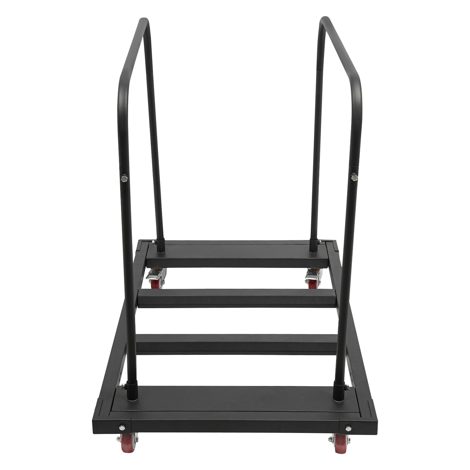 Large Capacity Rolling Cart, Folding Table Cart, Folding Table Trolley