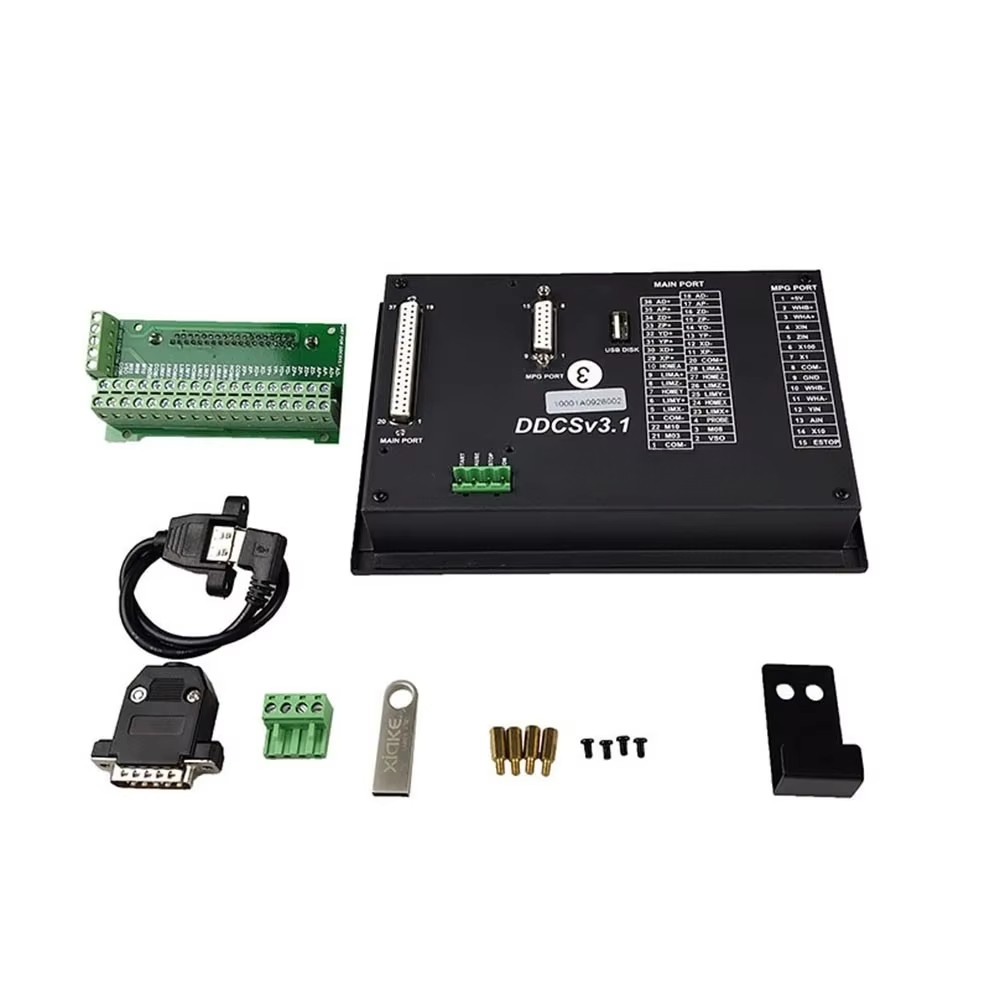 DDCSV3.1 4-Axis MPG Handwheel CNC Offline Controller Engraving Milling Machine