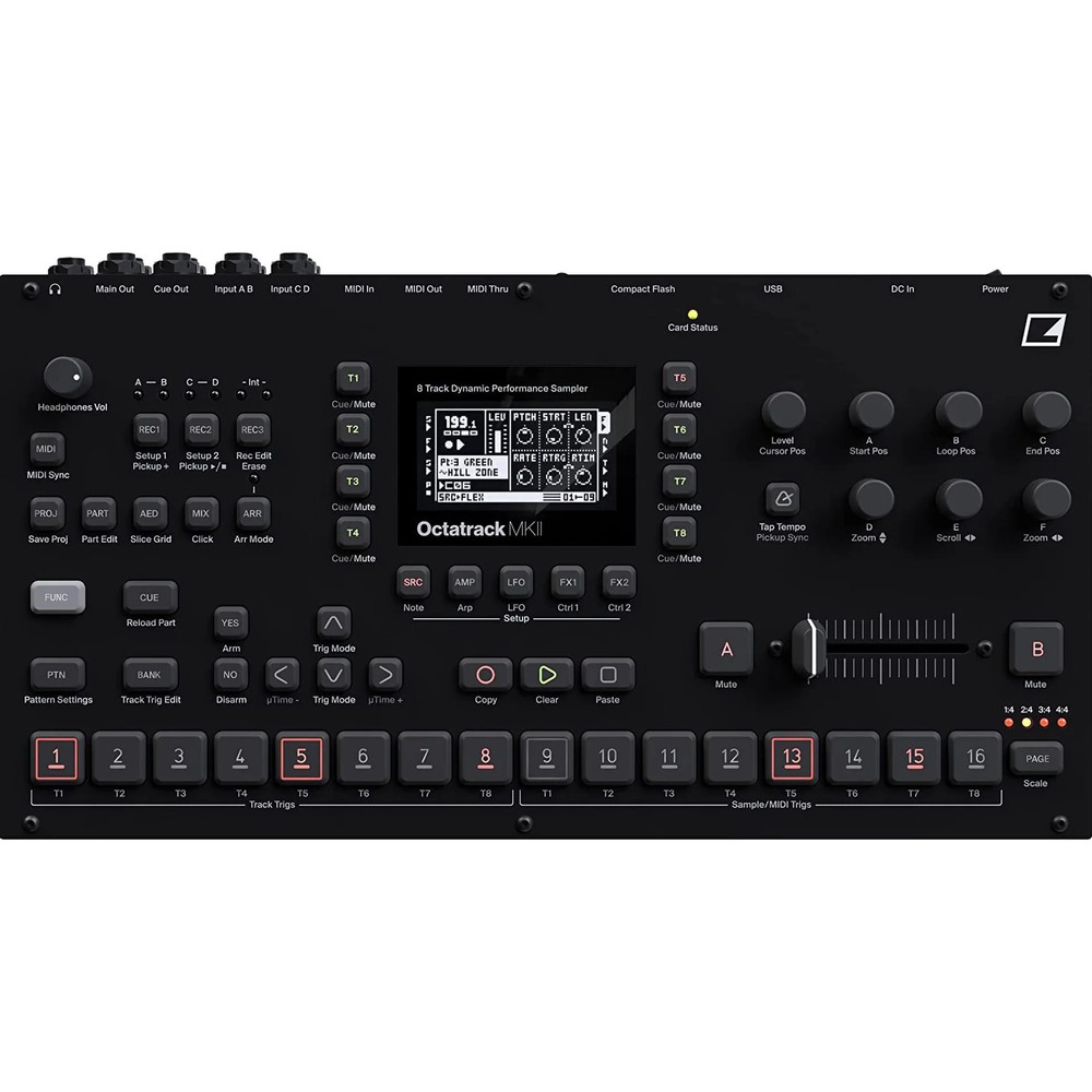 Elektron Octatrack MKII Eight Track Dynamic Performance Sampler