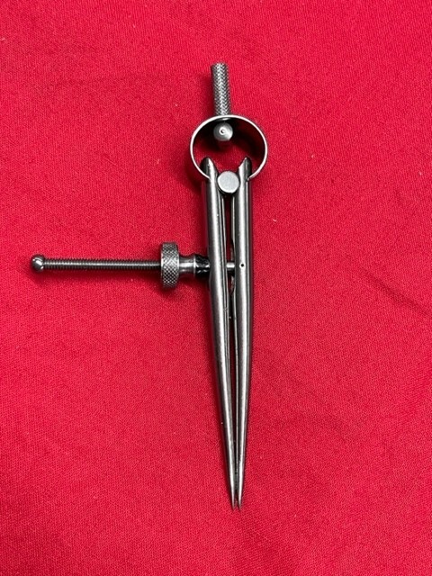 Starrett 277-3 Toolmakers' Spring-Type Divider, 3" Solid Nut In Stock