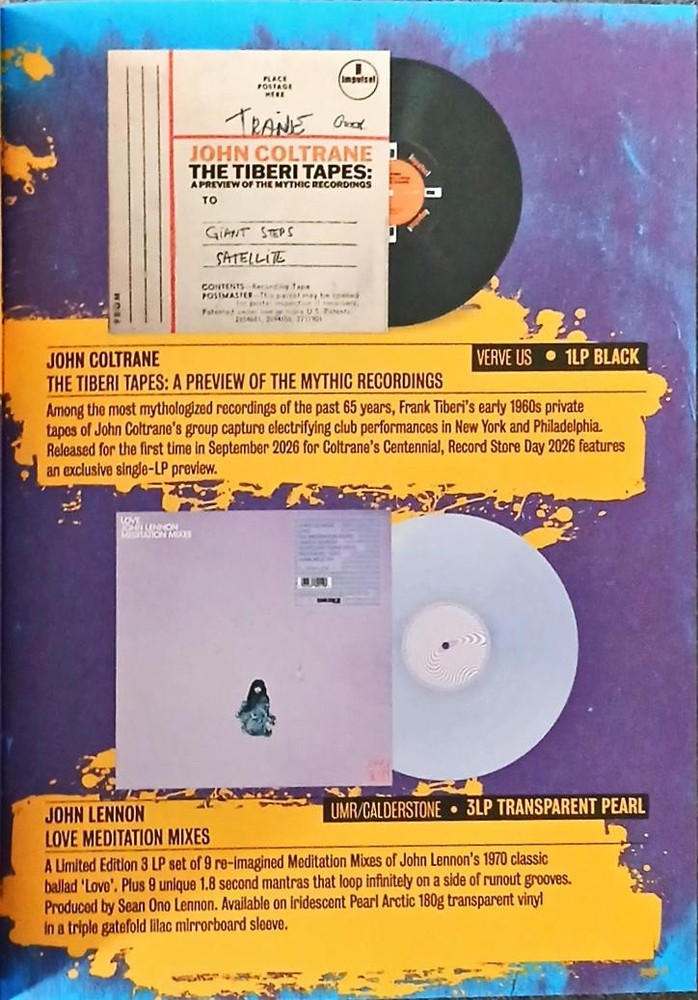 Record Store Day 18th April 2026 Universal Music Vinyl Guide Kiss John Lennon