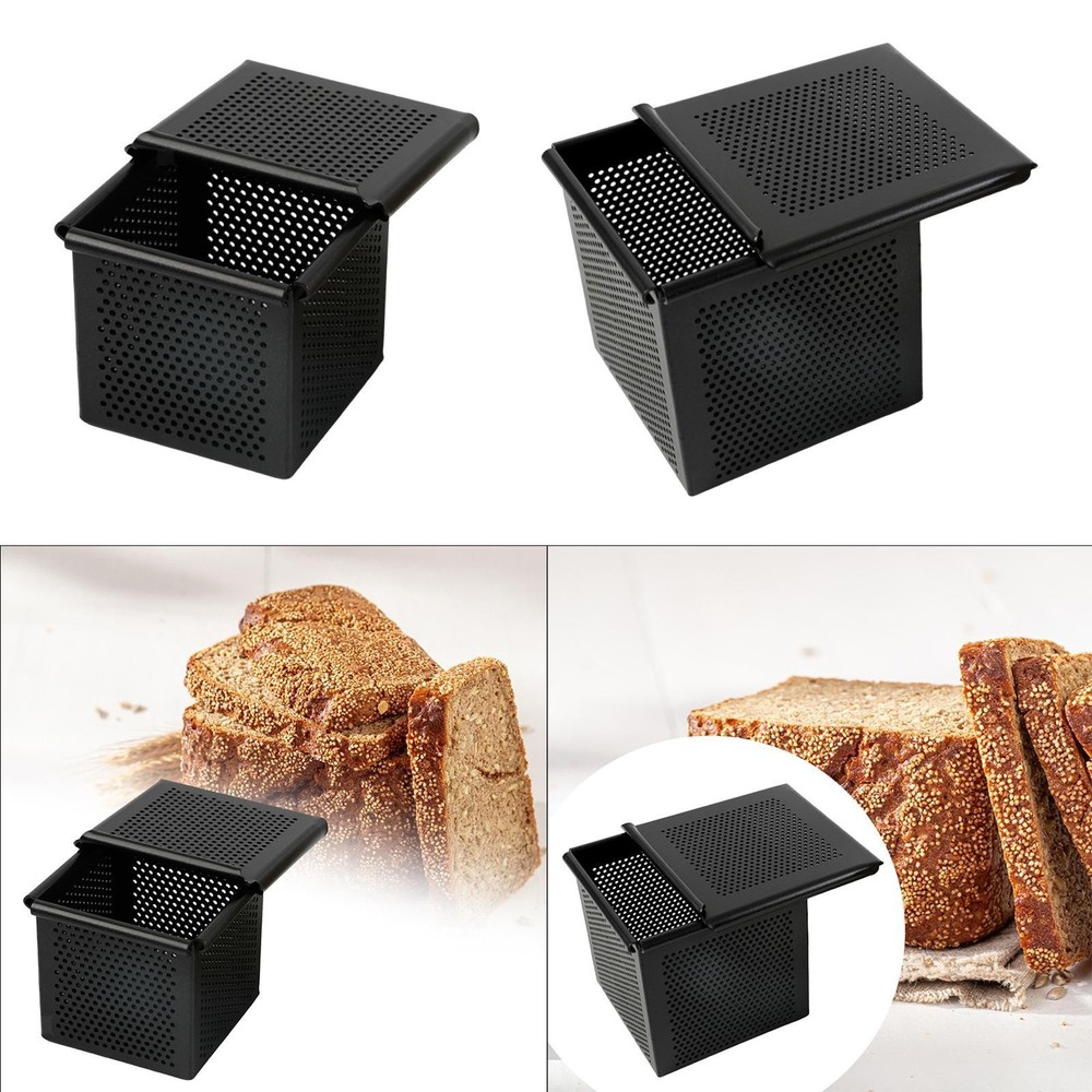 Pullman Loaf Pan Puff Pastry Baking Tray Baking Pan Bakeware Aluminum Alloy