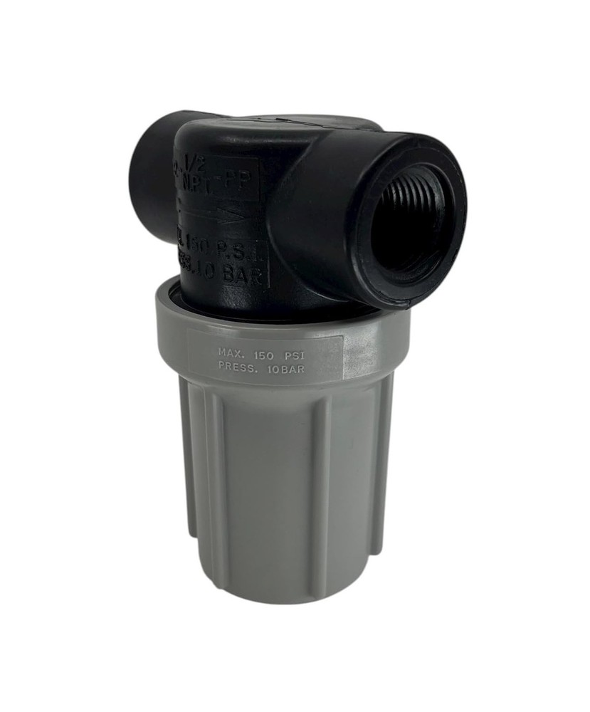 TeeJet AA122-1/2-PP-50 Strainer - Polypropylene