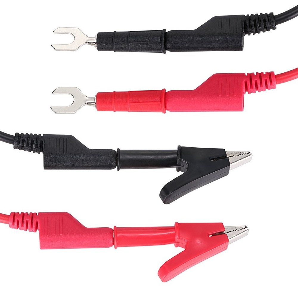 Sumnacon Stackable Banana Plug Alligator Clip Pure