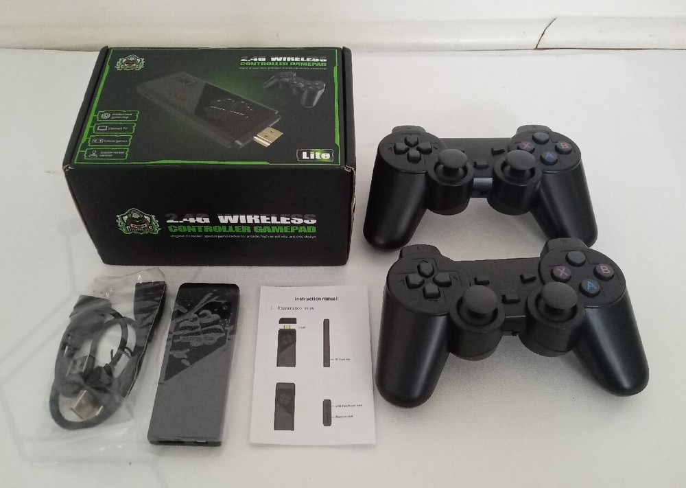 2.4G Wireless Controller Gamepad Joystick-4K Ultra HD-Console 2 Controller-NewUS