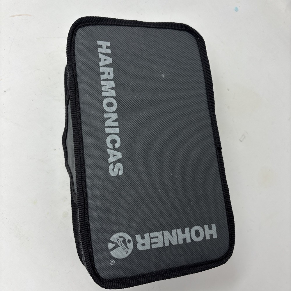Used Hohner Bluesband Harmonica 7 piece set with case.