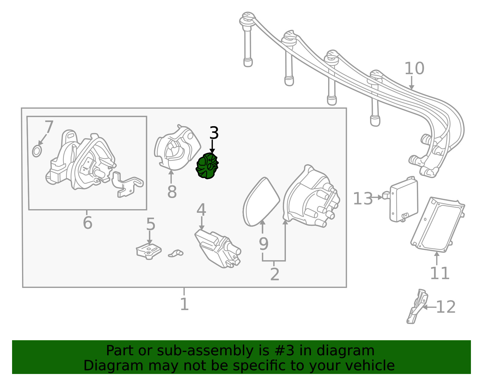 Genuine Honda Rotor 30103-P08-003