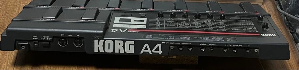 KORG A4 Multi Effect Processor Guitar Bass Rack Unit AS-IS Untested from Japan