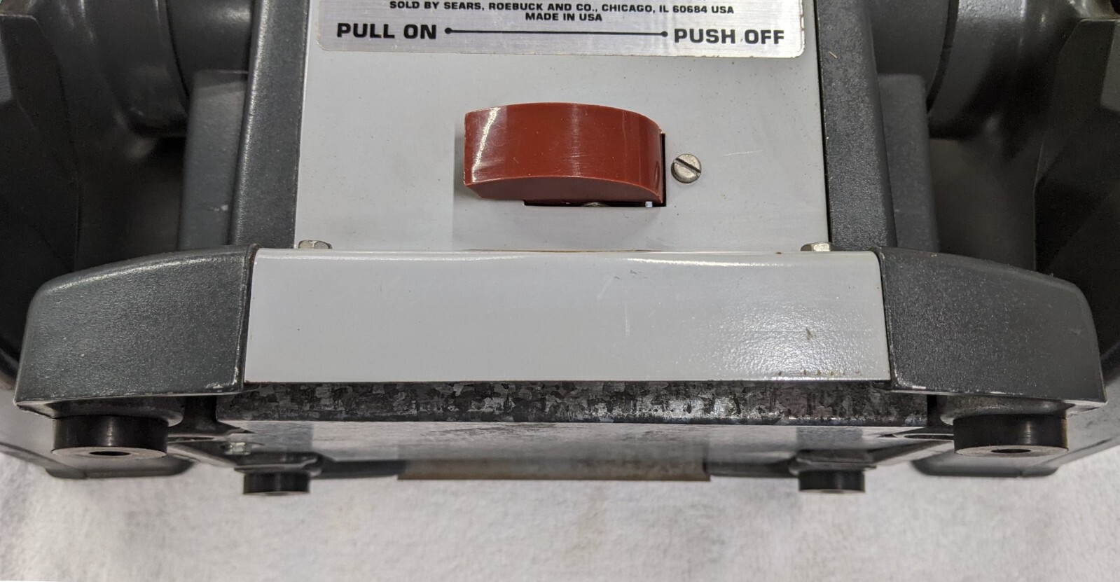 4 NEW Craftsman NOS OEM Bench Grinder Base Bushing 5537401 Rubber Feet Foot USA