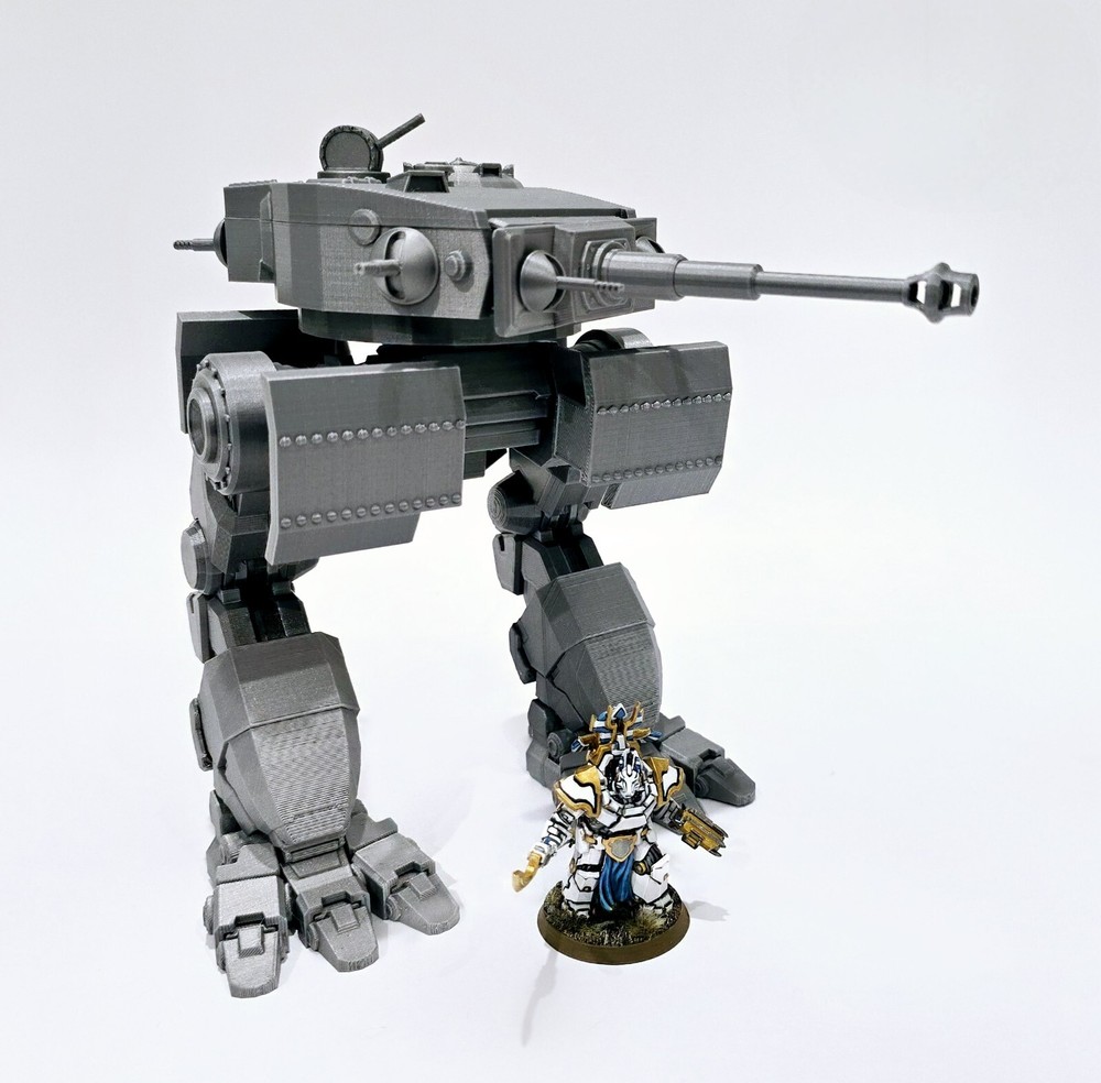 3d Printed Miniatures War Walker Titan, Dreadnought Proxy For Tabletop Wargames