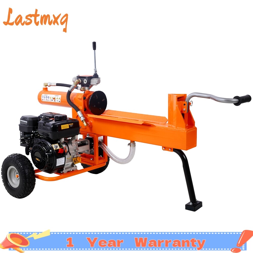 Log Splitter Portable 20 Ton Auto Return Ram System Gear Pump 7HP Engine EPA