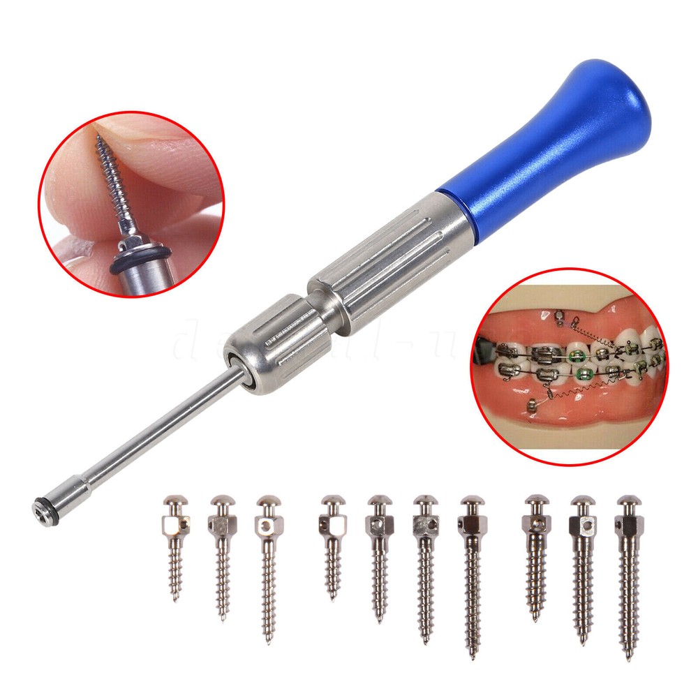 Dental Orthodontic Mini Screw Titanium Micro Implants Screw Self-Drilling