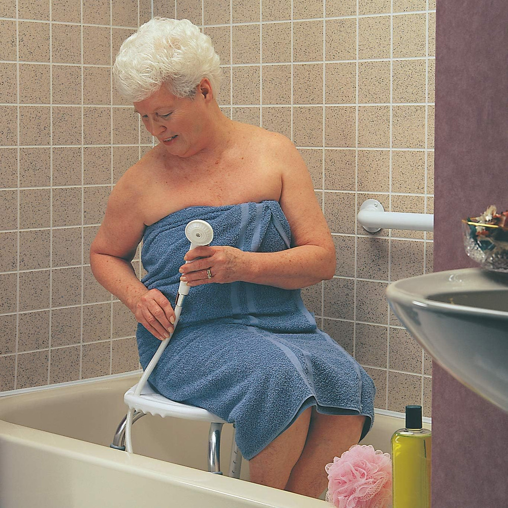 Handheld Shower Head with Extra Long 84" Flexible Hose and Convenient Pause Func