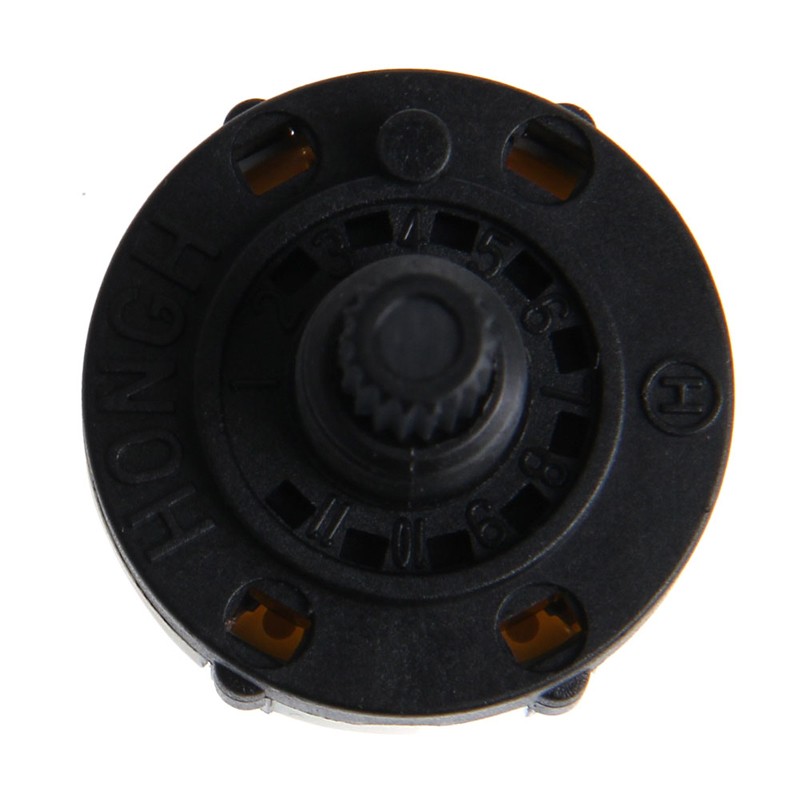 RS26 Selectable Band Rotary Channel Selector Switch Single Deck Rotary Switch