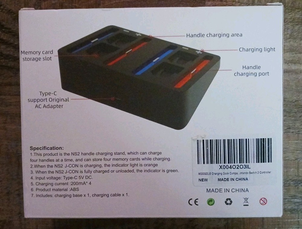 Nintendo Switch 2 Charging Base New In Box