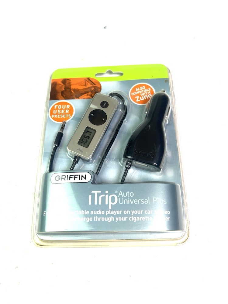 Griffin iTrip Auto Universal Plus FM Transmitter for iPod & Smartphone NEW