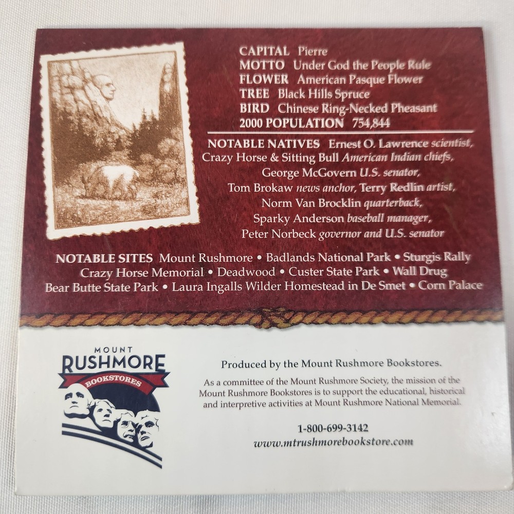 GEM BU 2006 SD 25c MT. RUSHMORE Unveiling Set!