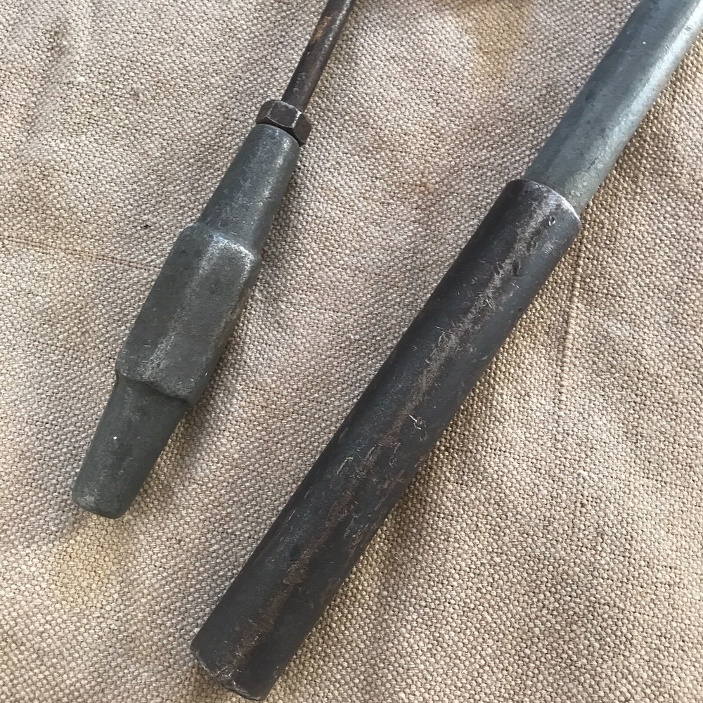 A Pair Of Handcrafted Hammers