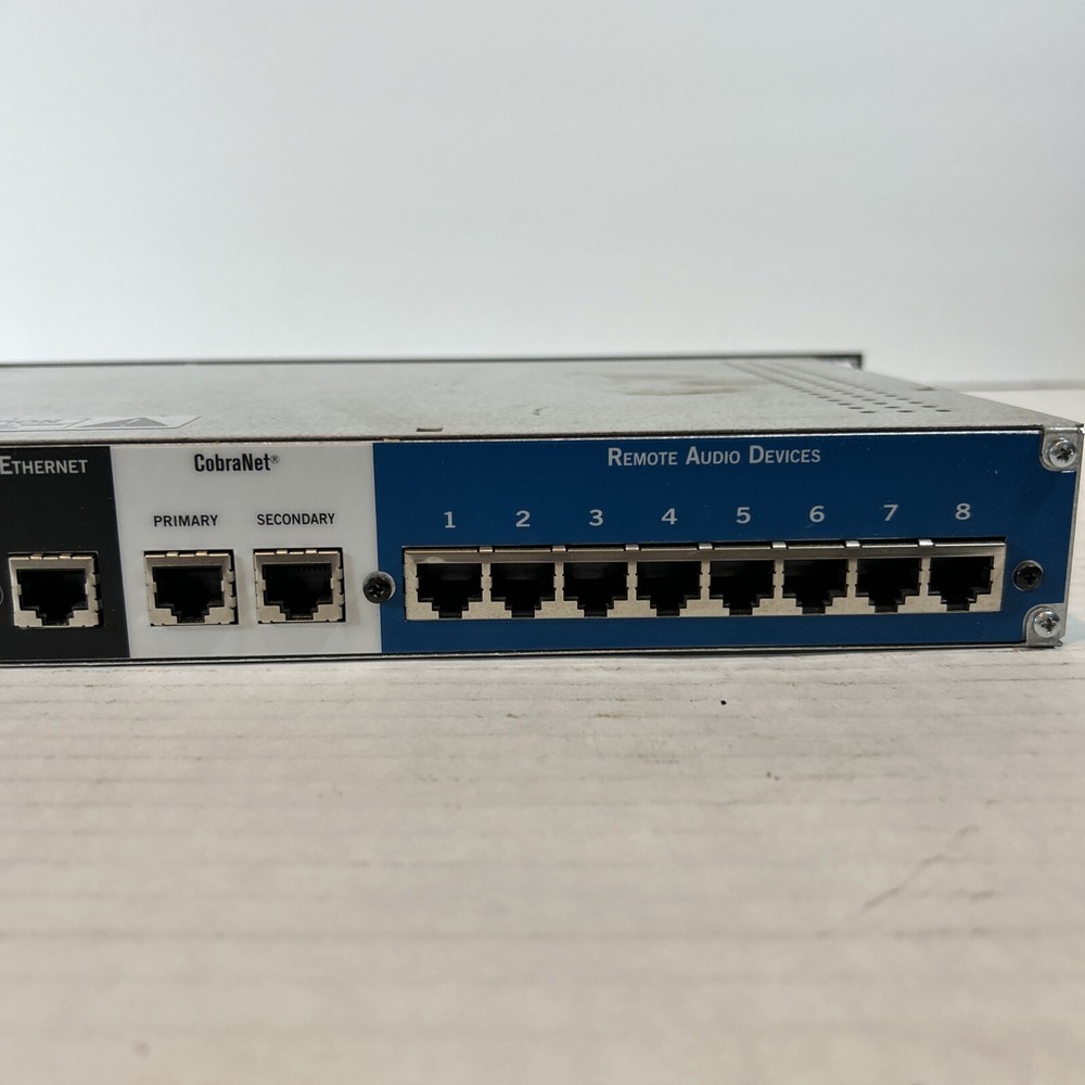 RANE Mongoose Remote Audio CobraNet Interface Digital Audio Matrix