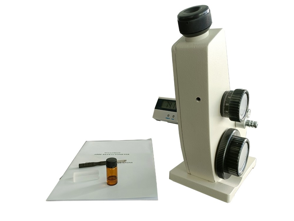 ABBE Refractometer Lab Monochromatic Refractometer Monocular Abbe Refractometer