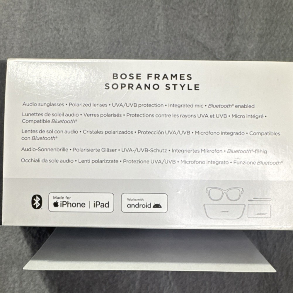 Bose Frames Soprano Style Audio Sunglasses Bluetooth Polarized