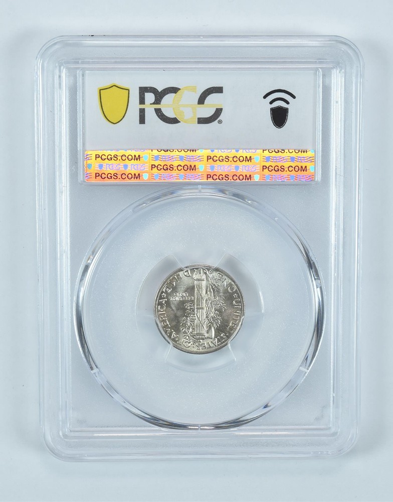 1945-S Mercury Dime MS67 PCGS Blue Label