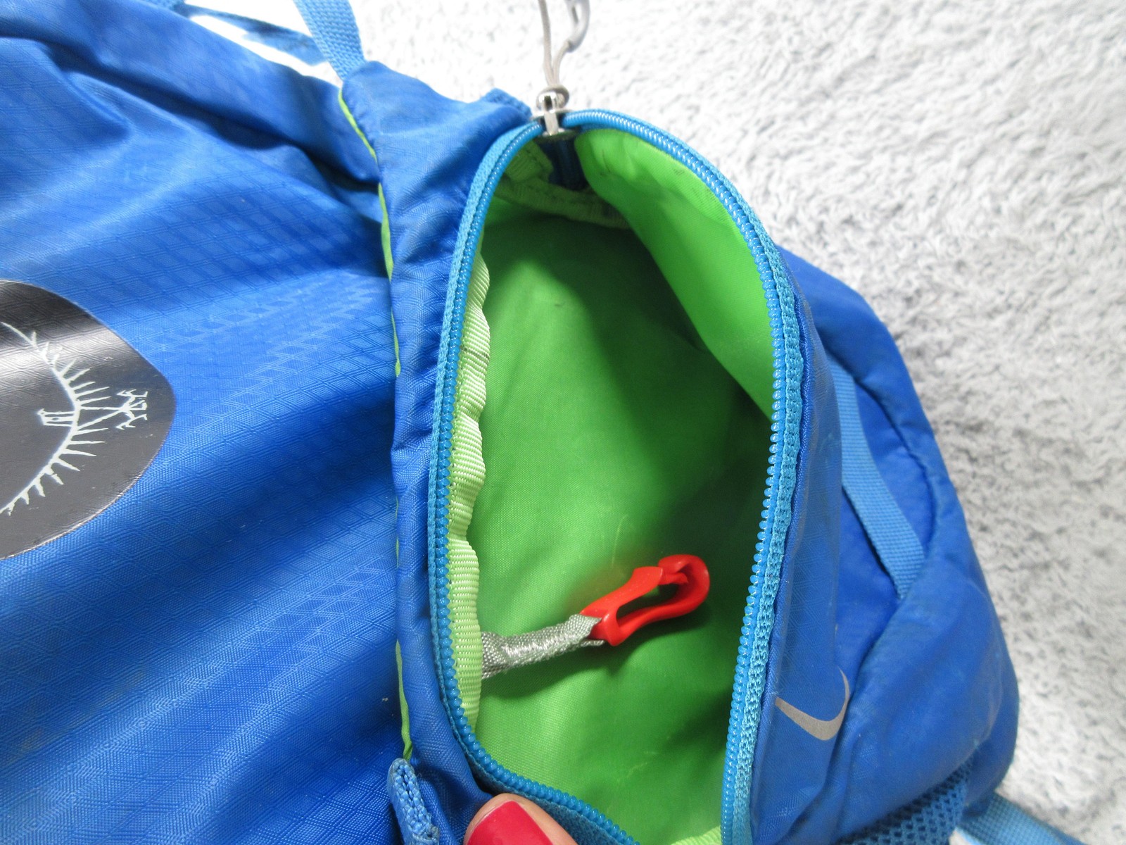 Osprey Moki Hydration Backpack Blue Green One Size Hiking Trail Pack