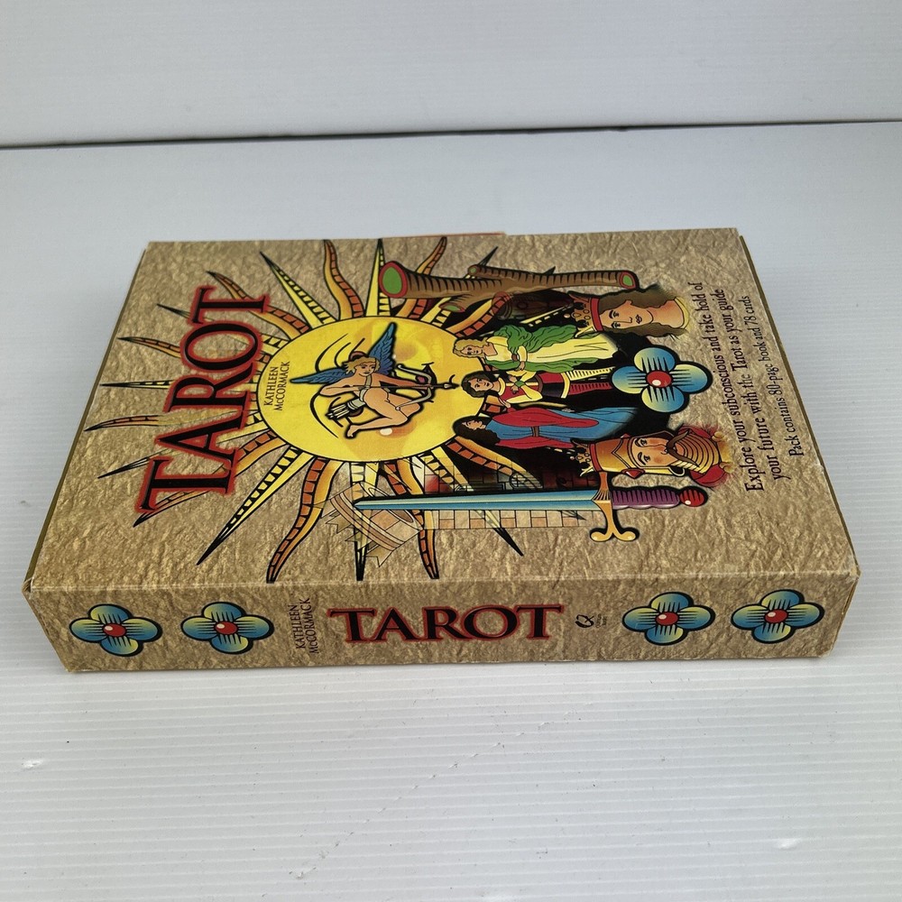 Tarot Kathleen McCormack 78 Tarot Cards set & Book Beginner Learn
