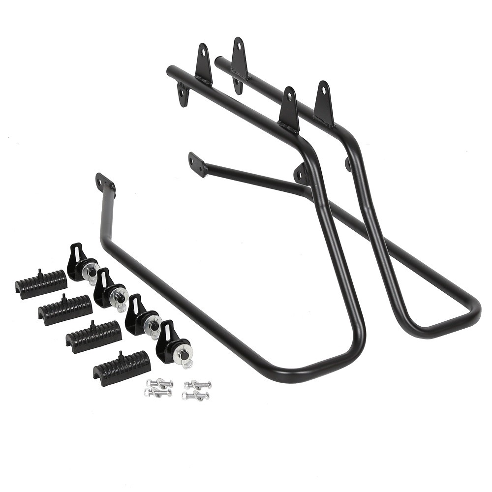 For Harley Softail w/ Hardware Hard Saddlebag Saddle bag Conversion Brackets