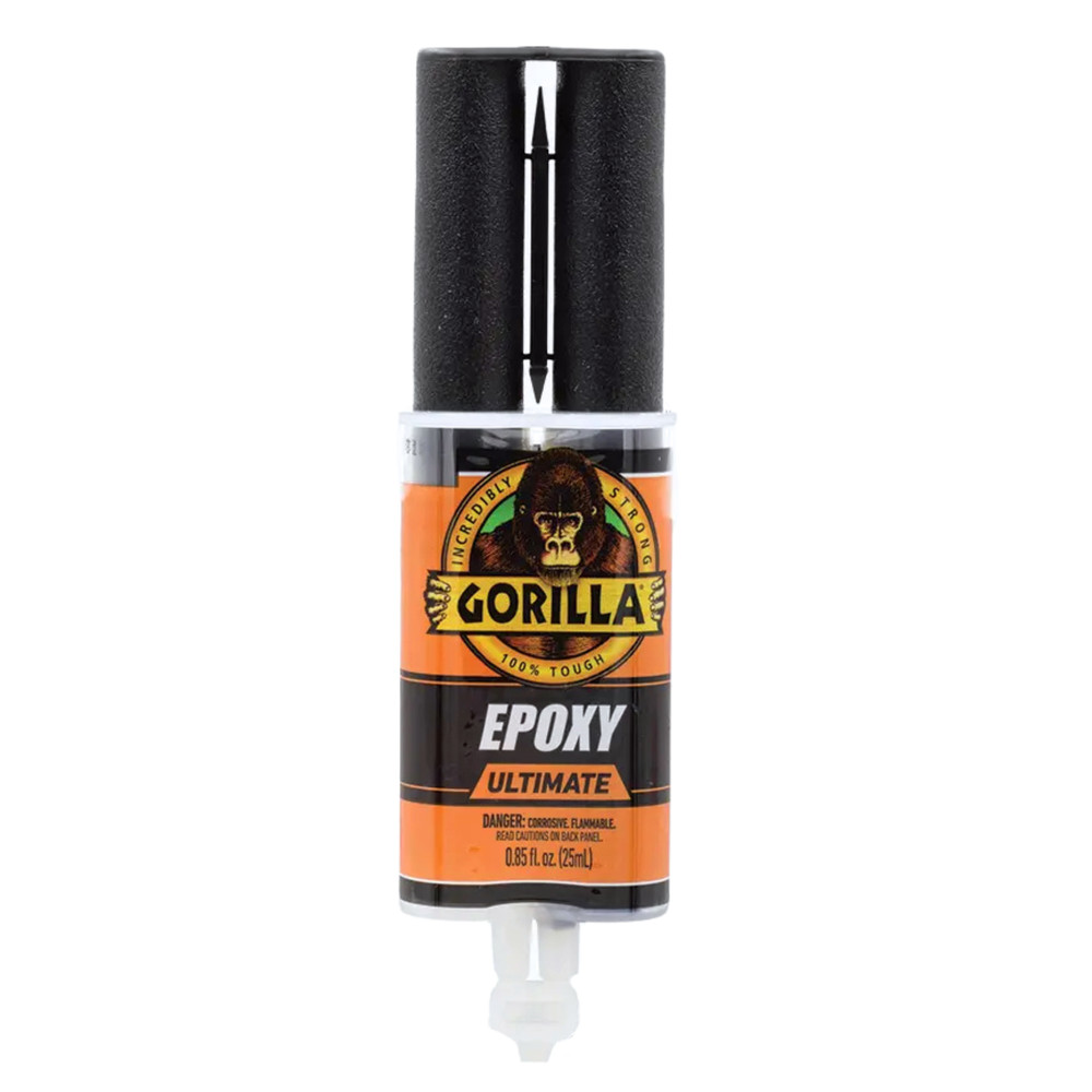 Gorilla Ultimate Epoxy Syringe: 0.85 fl. oz. (Black)