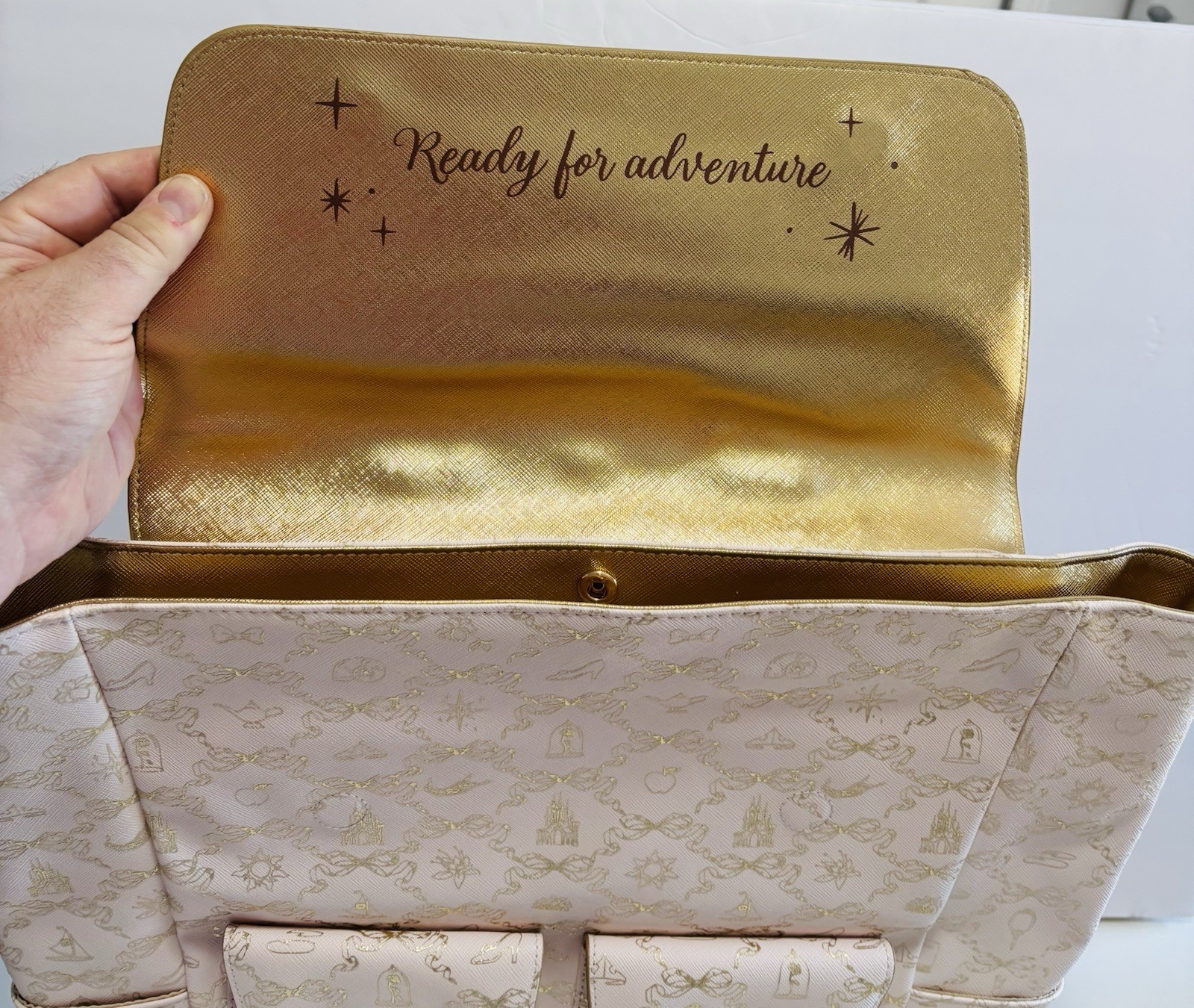 NEW Bath & Body Works Disney Princess Backpack & Lip Gloss Holder Free Shipping