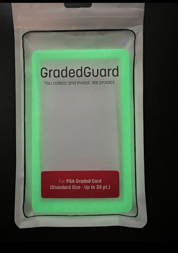 GradedGuard PSA Graded Guard Fluorescent Blue Limited Edition Glow In The Dark