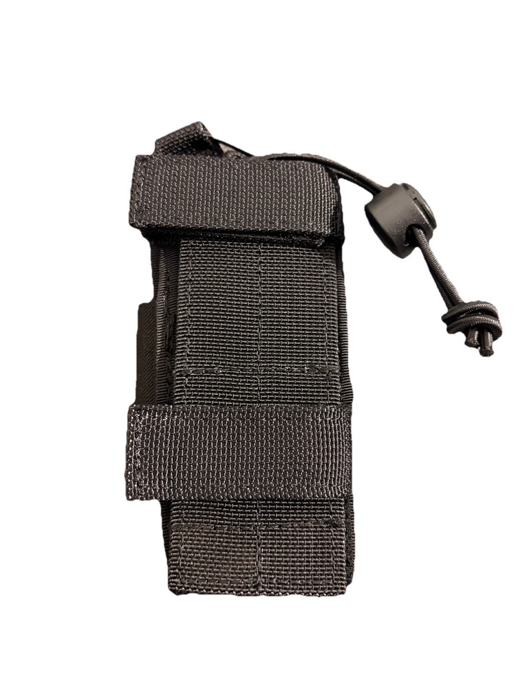 Python 1500088 Adjustable Radio Holster Black