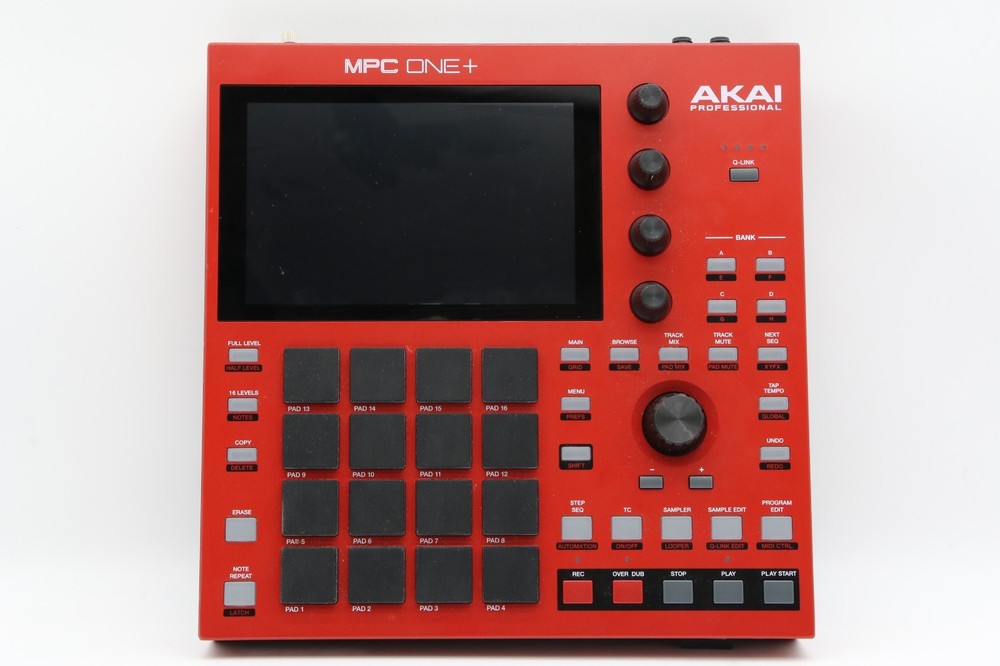 Akai Professional MPC One Plus + Drum Machine Sampler - Red