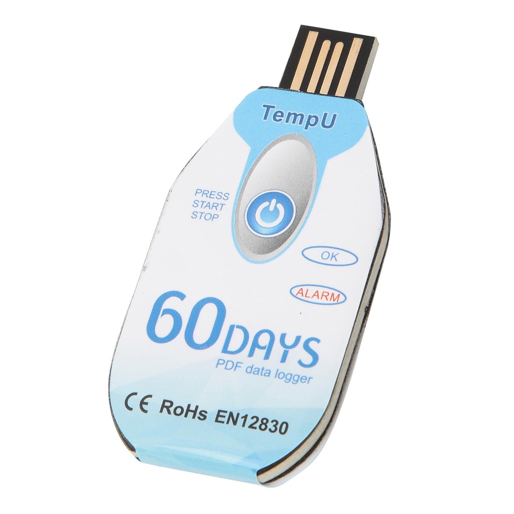 Single-Use USB Temperature Data Logger For PC Connection 10000 Points Popular