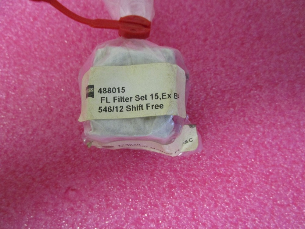 NEW! Zeiss Microscope Reflector Module with FL Filter Set 15 Ex BP 546/12 Shift