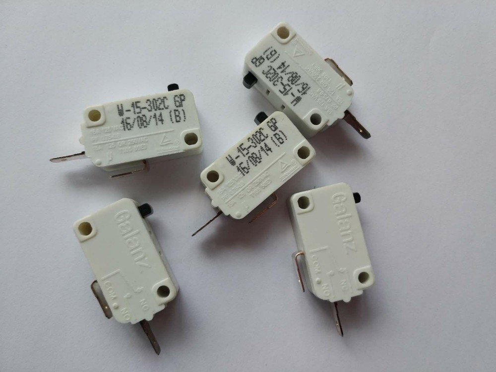 5Pcs W-15-302C Microwave Universal Interlock Switch