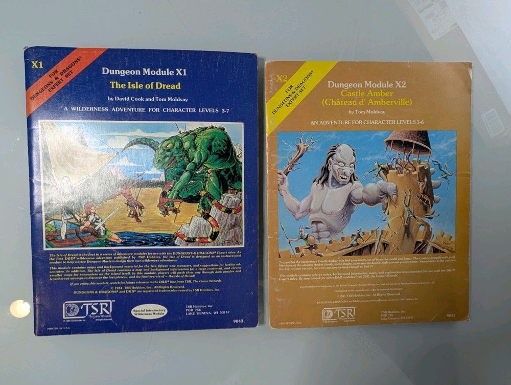 Dungeons & Dragons Bundle: Monster & Treasure Assortment & Module B1