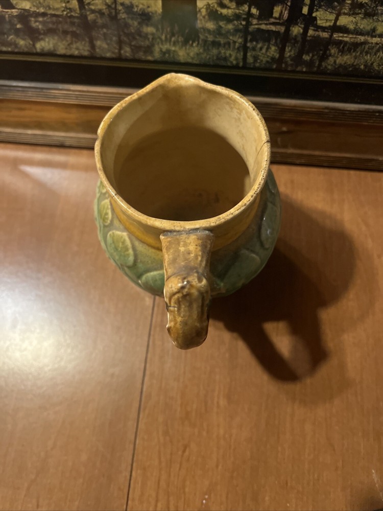 Antique Drinking Pitcher Unknown Year And Maker￼