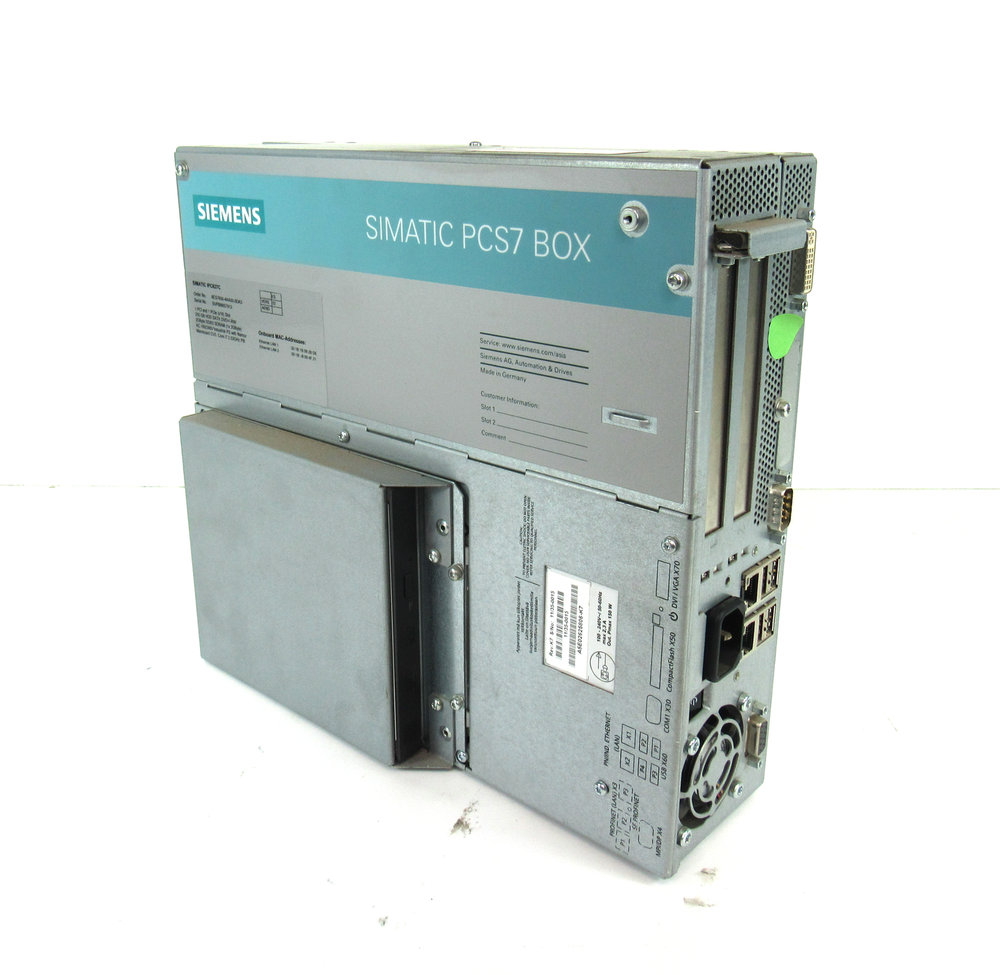 Siemens Simatic PCS7 Box Computer 6ES7650-4AA00-0DA3 w/ Software IPC627C