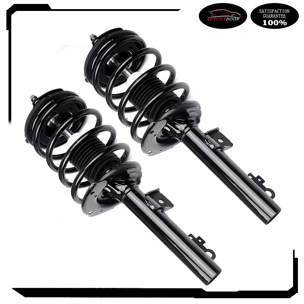 For 1996-2007 Ford Taurus Set (2) Front Complete Struts w/ Coil Spring Assembly