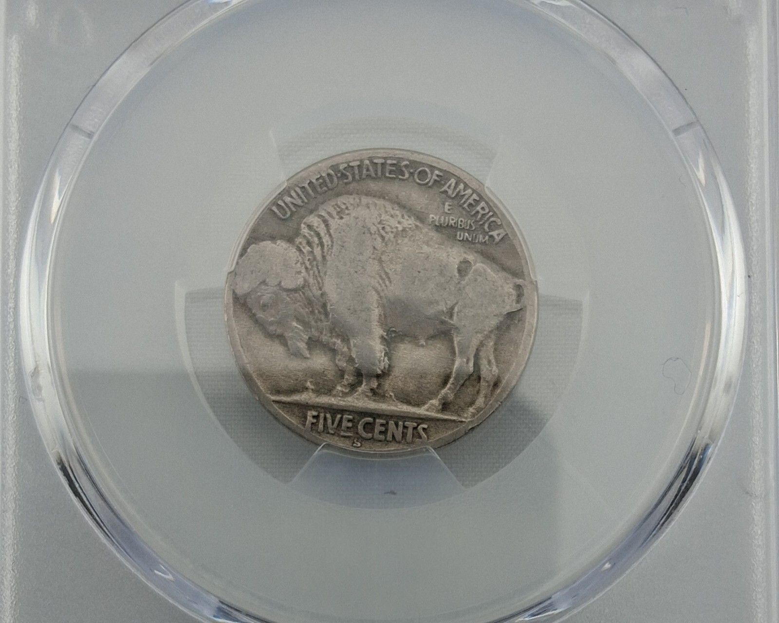 1921 S PCGS G06 2 FEATHERS FS-401 BUFFALO NICKEL