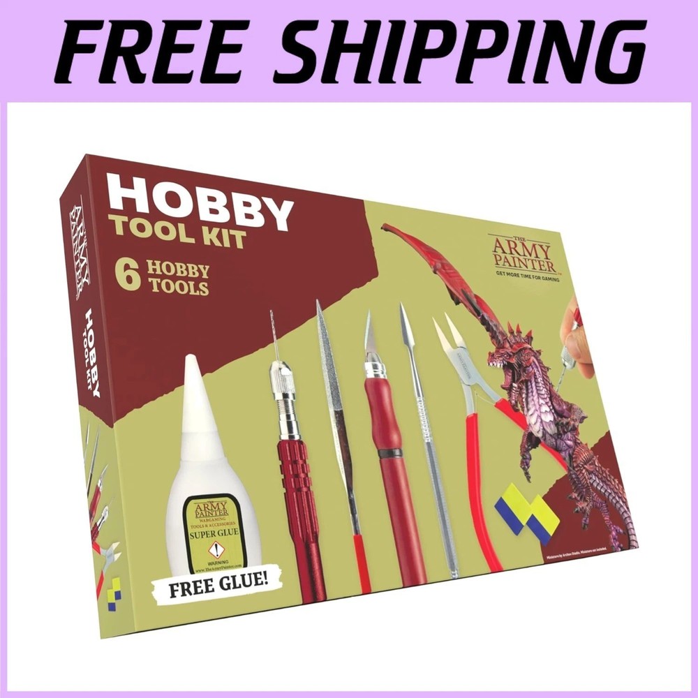 Warhammer & DND Modeling Tool Kit with Green Stuff-