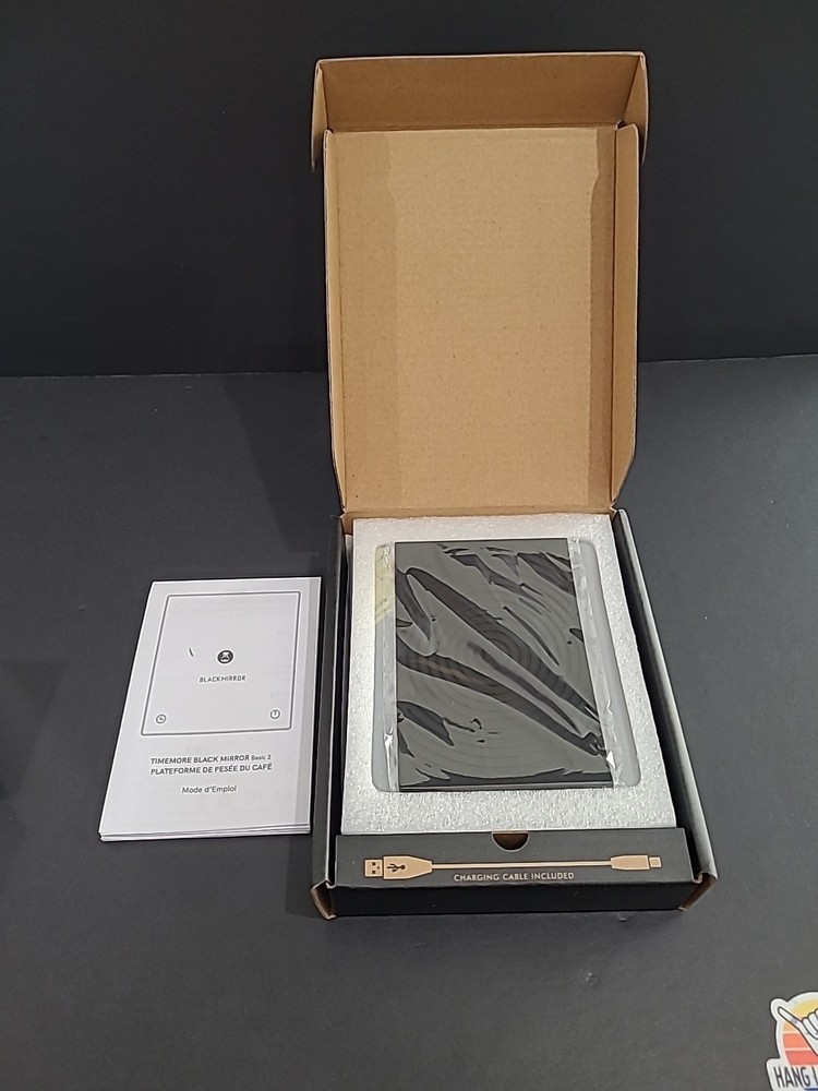 Timemore Black Mirror Basic + Coffee Espresso Weighing Platform Scale NEW Tes006